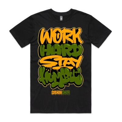 Strength Smith Graphic Tee - "Work Hard, Stay Humble" Thumbnail