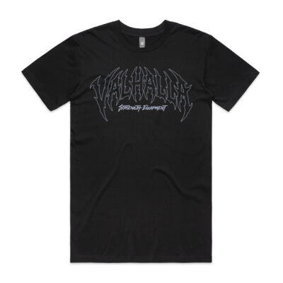 Valhalla Strength Equipment Typography Tee  Thumbnail